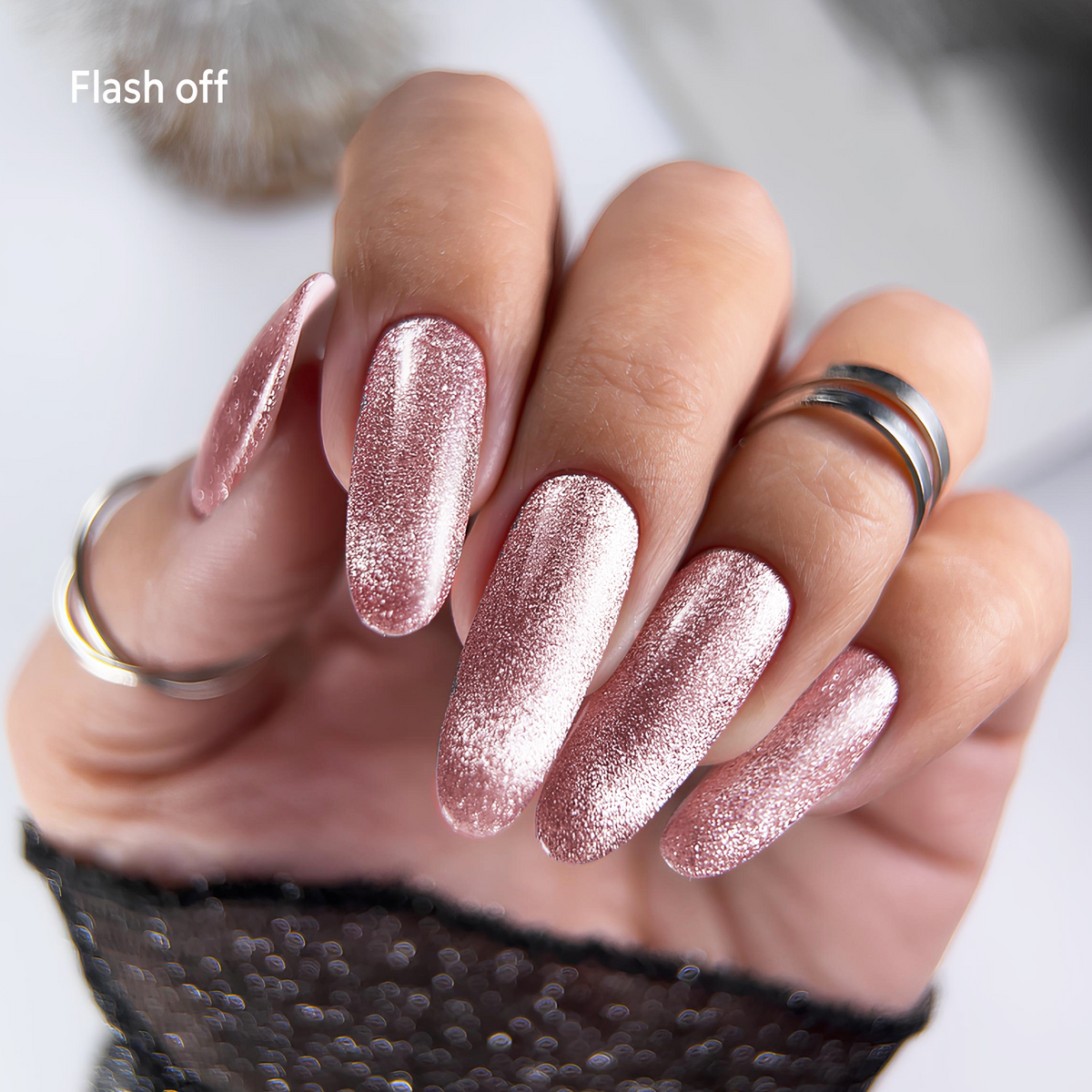 gel polish cat eye