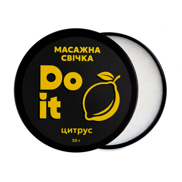 масажна свічка для рук