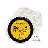 Do it Гель лак Candy Gel глиттер №1 Молочный 5 мл ЦН000133111 фото
