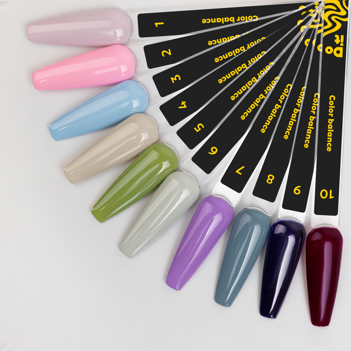 Гель лак Do it Color Balance №8 Синьо-сірий 6 мл без HEMA & TPO ЦН000147099 фото