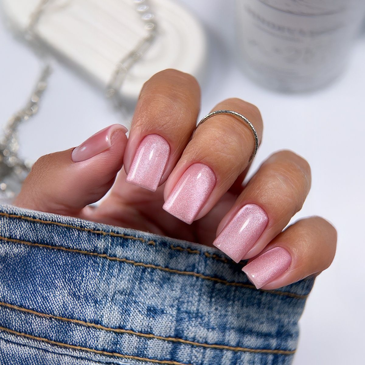 gel polish дизайн котяче око