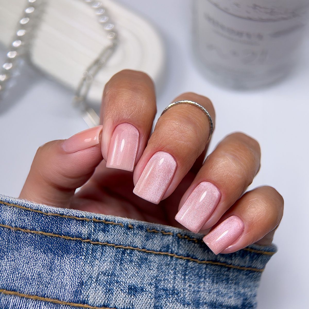 gel polish дизайн котяче око