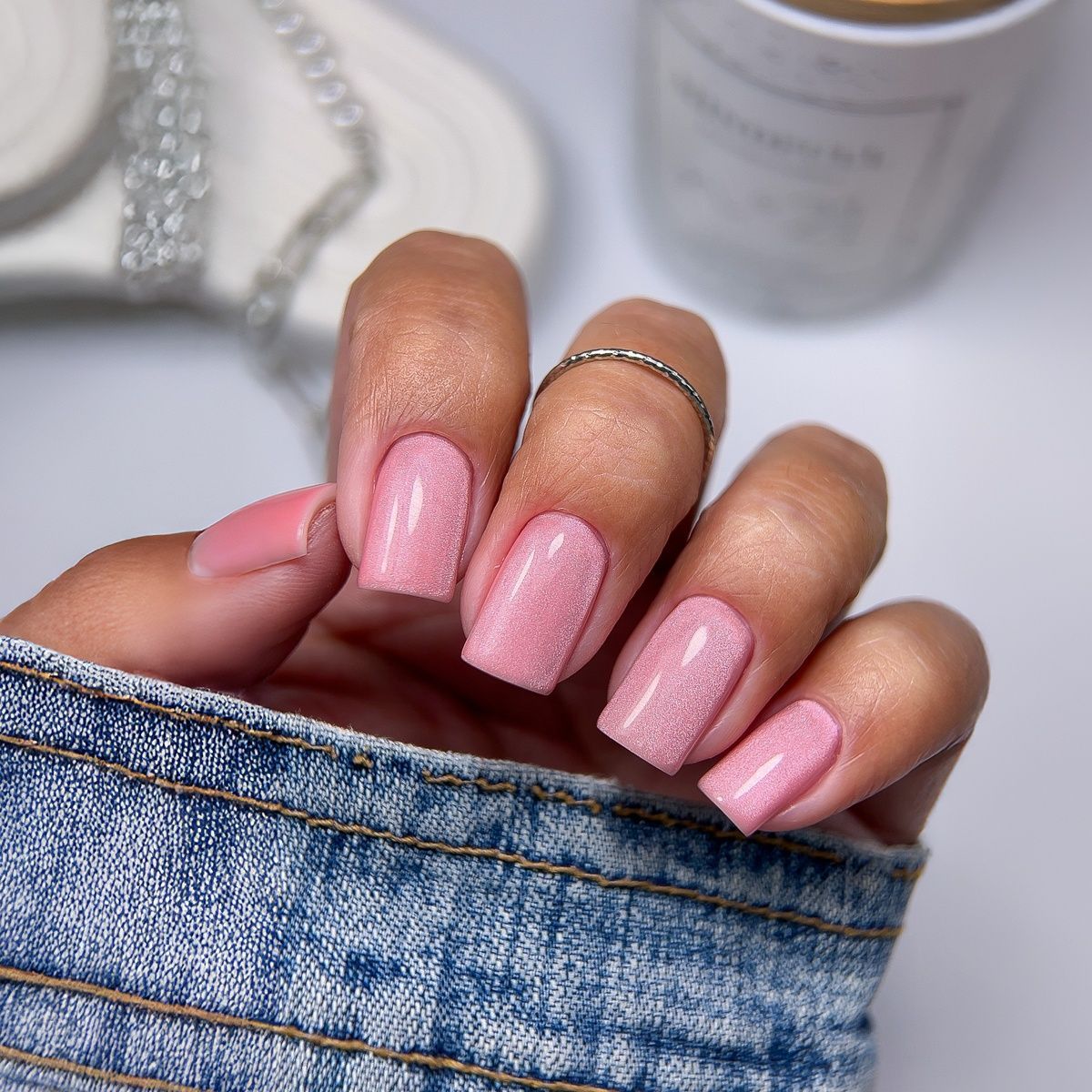 gel polish дизайн котяче око