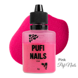 Оксамитова пудра (флок) для нігтів Do it Pufi nails Pink Рожева 3 г ЦН000138309 фото