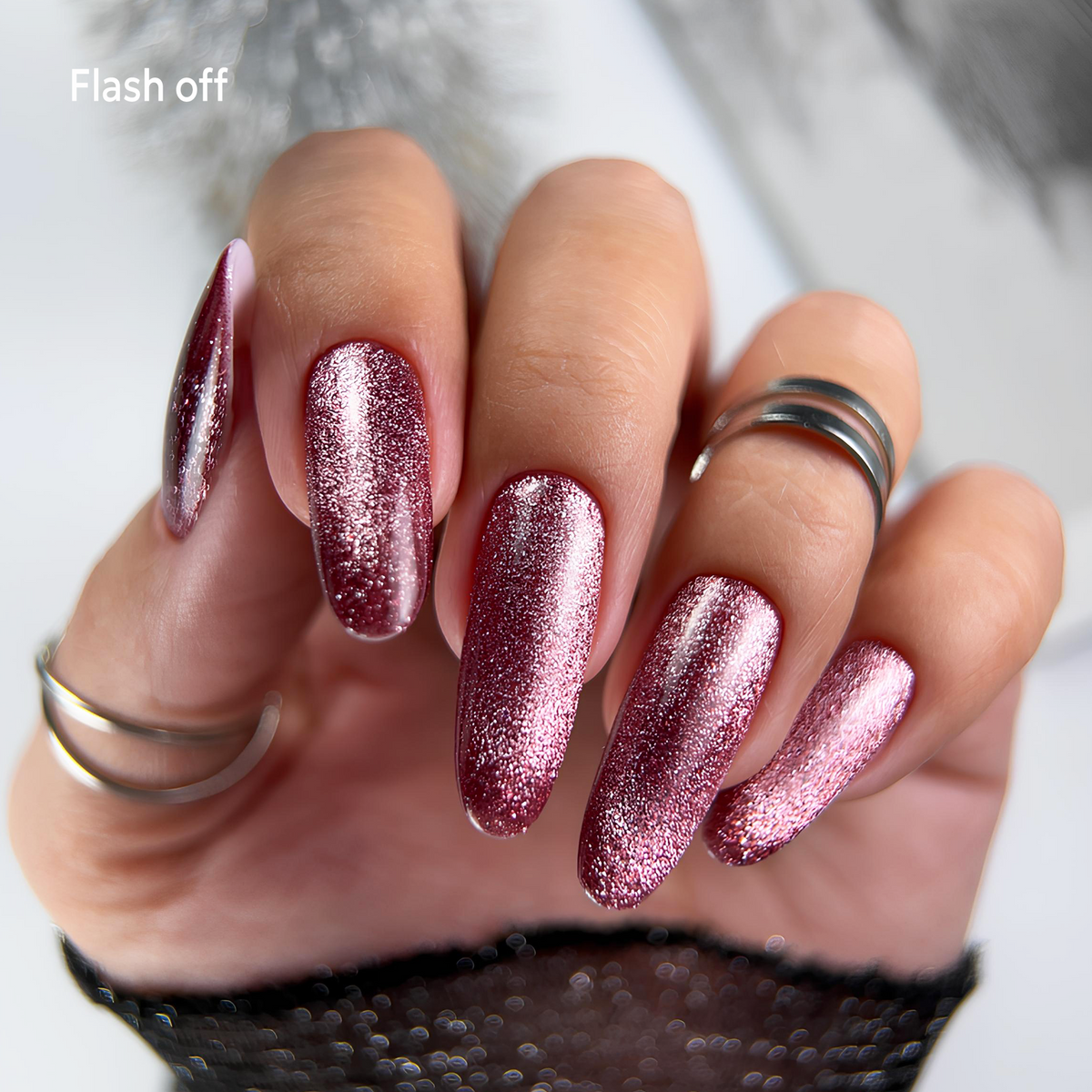 gel polish cat eye