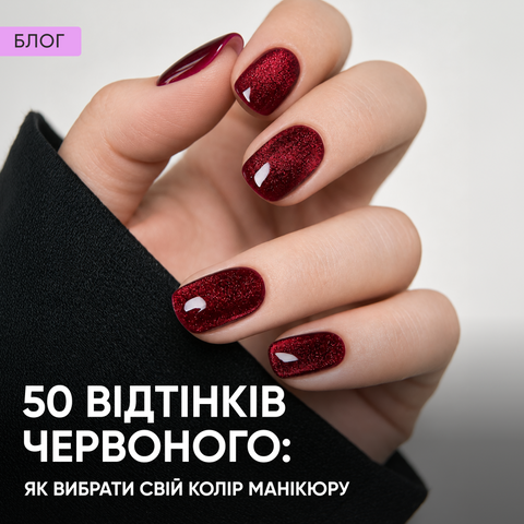50 відтінків червоного: як вибрати свій колір манікюру
