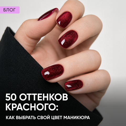 50 оттенков красного: как выбрать свой цвет маникюра