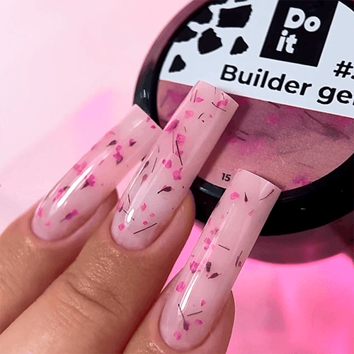 Builder gel для моделирования – пример нанесения геля для наращивания ногтей и создания правильной архитектуры