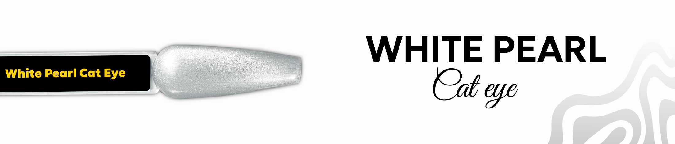 Do it гель лак котяче око White pearl