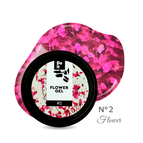 Do it Гель с сухоцветами Flower gel №2 5 мл