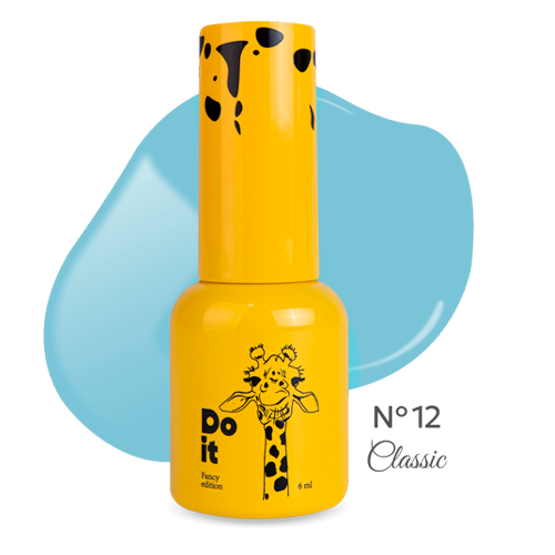 Do it гель лак gel polish №12 Голубой 6 мл