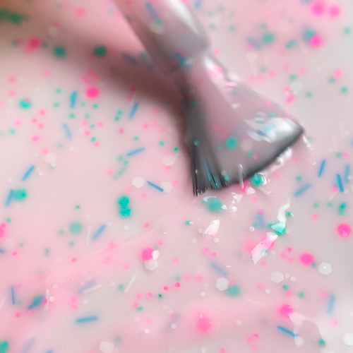 база для гель лаку confetti
