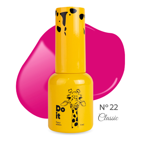 Do it гель лак gel polish №22 Малиновий 6 мл TPO Free Do it гель лак gel polish №22 Малиновий 6 мл TPO Free