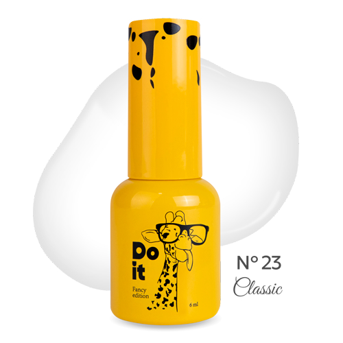 Do it гель лак gel polish №23 Белый 6 мл