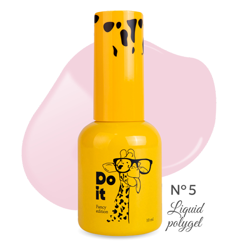 Do it Liquid PolyGel Жидкий полигель №5 Розовый 10 мл