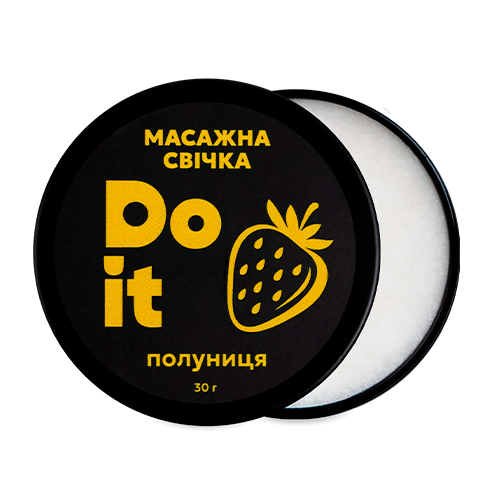 Массажная свеча для рук Do it Клубника 30 г