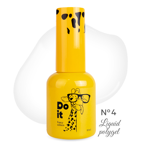 Do it Liquid PolyGel Жидкий полигель №4 Белый 10 мл