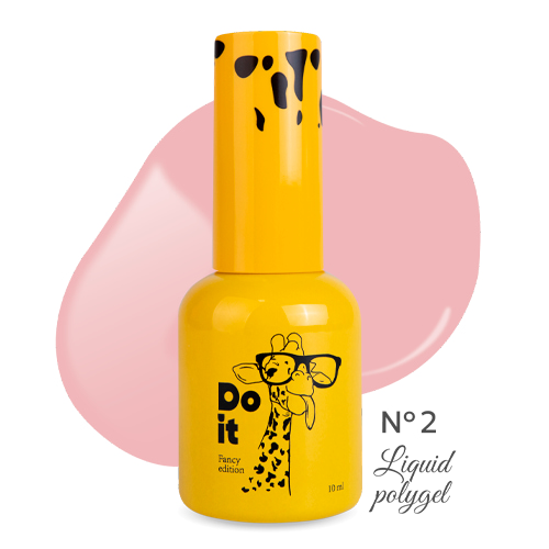 Do it Liquid PolyGel Жидкий полигель №2 Розовый 10 мл