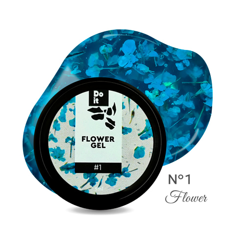 Do it Гель с сухоцветами Flower gel №1 5 мл