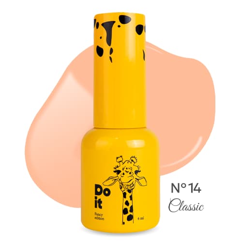 Do it гель лак gel polish №14 Нюдовий 6 мл