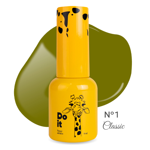 Do it гель лак gel polish №1 Оливковий 6 мл