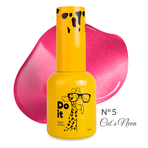 База котяче око Do it Base Cat's Neon Малинова №5 10 мл