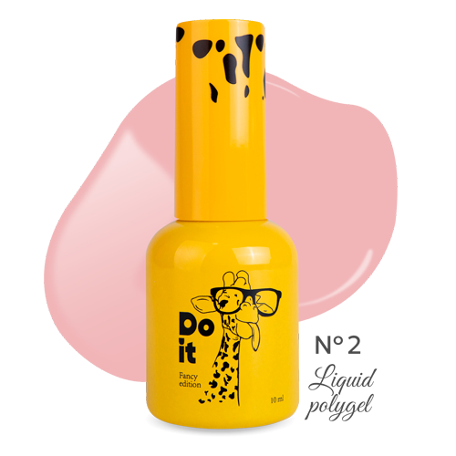 Do it Liquid PolyGel Рідкий полігель №2 Рожевий 10 мл
