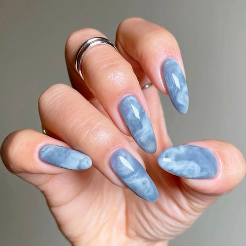 Дизайн blooming gel із плавним змішуванням кольорів