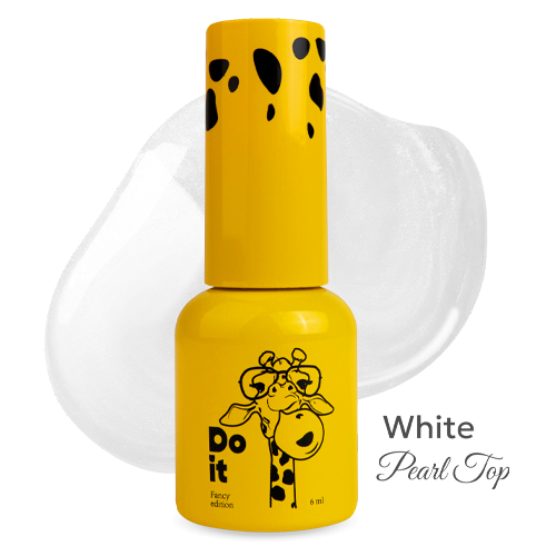 Топ для маникюра Do it Top Pearl White Без липкого слоя Белый 6 мл